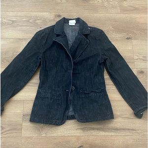 Max & Co Black Jean Jacket - M